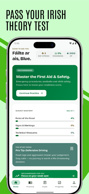 DTT Ireland Driver Theory Test Screenshot 0