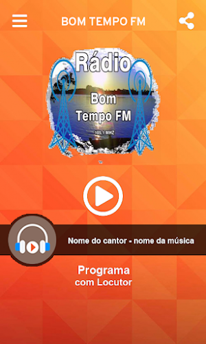 Bom Tempo FM Screenshot 1