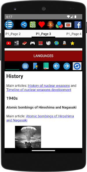 Nuclear warfare - History Screenshot 3