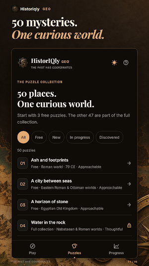 HistorIQly Geo History Puzzles Screenshot 3