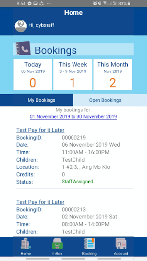 Kidibliss Staff Screenshot 1