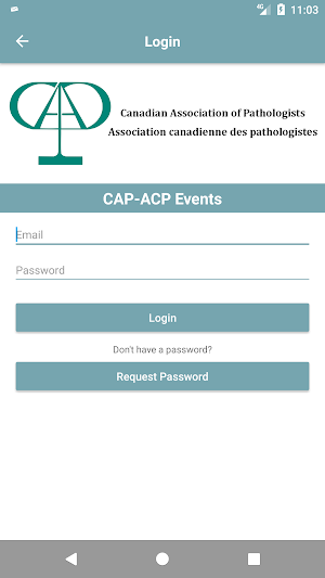 CAP-ACP Events Screenshot 0