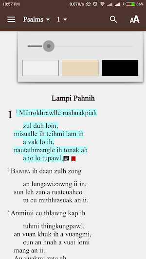 Khualsim Bible Screenshot 2