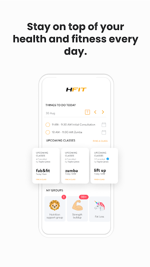 Homestead Fitness Screenshot 1