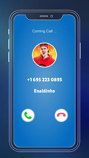 enaldinho fake call & chat Screenshot 3