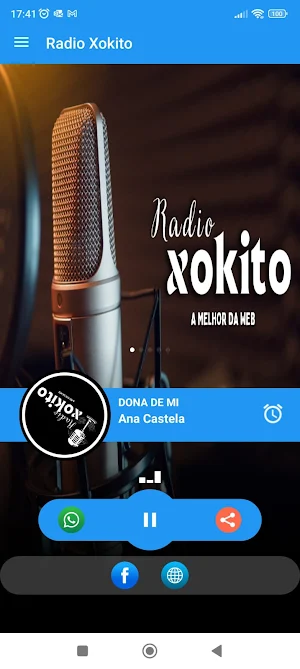 Web Rádio Xokito Screenshot 1