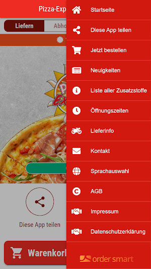 Pizza-Express-Hildesheim Screenshot 2