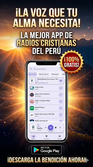 Radios Cristianas en Vivo Perú Screenshot 0