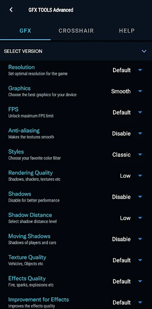 JC GFX Tools Screenshot 1