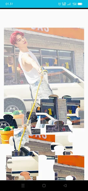 Jimin Game Puzzle Jigsaw Screenshot 2
