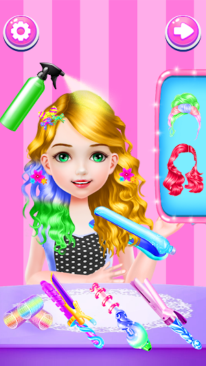 Cute Dolls Hair Spa Contest Screenshot 3
