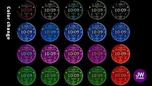 JW117 jwstudio watchface Screenshot 2