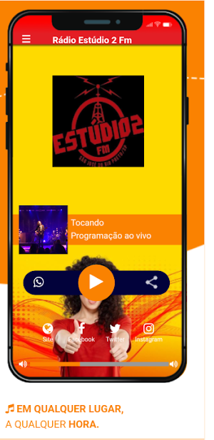 Radio Estúdio 2 Fm Screenshot 2