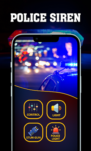 Police Siren Sounds & Lights Screenshot 0