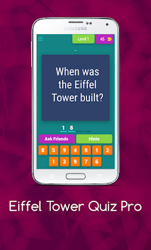 EIFFEL TOWER QUIZ PRO Screenshot 1