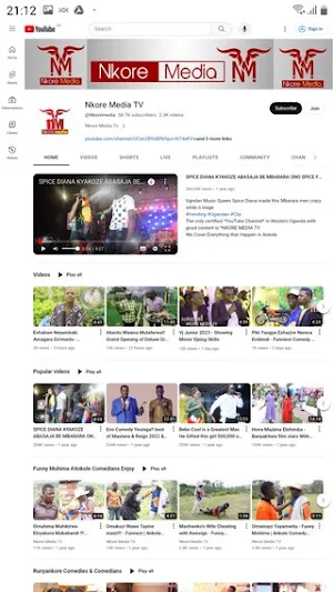 NKORE MEDIA TV Screenshot 0
