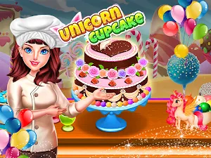 Cake Maker Ice Cream Food Game Screenshot 0