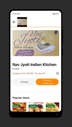 Nav Jyoti Indian Kitchen Screenshot 1