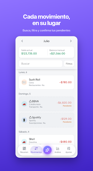Nextik Finance Screenshot 2