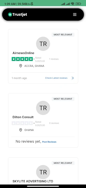 Trustjet Screenshot 3