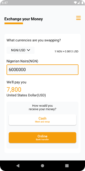 Buck Exchange Screenshot 0