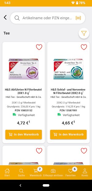 Schaal Apotheken Screenshot 1