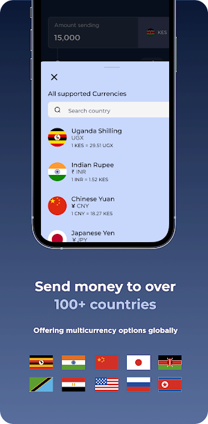 Upesi Money Transfer Screenshot 1
