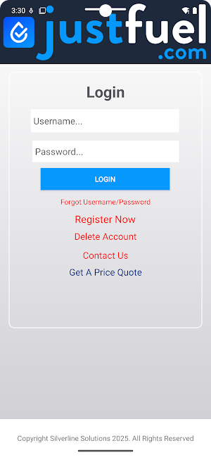 JustFuel.com Screenshot 0