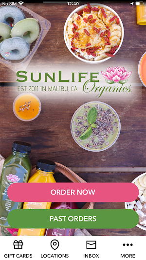 SunLife Organics Official Screenshot 0