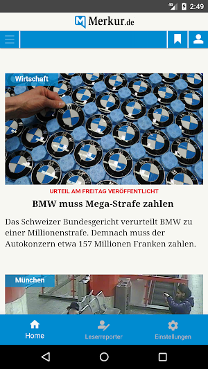 merkur.de Screenshot 0