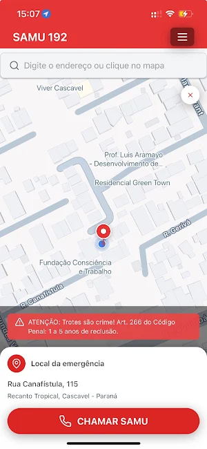 Samu App IPCOM Screenshot 0
