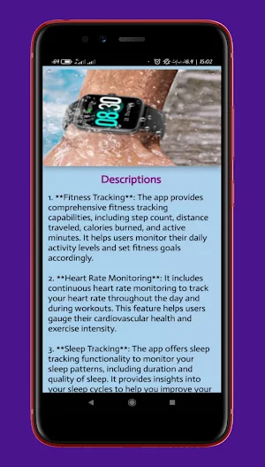 grv smart watch app guide Screenshot 2