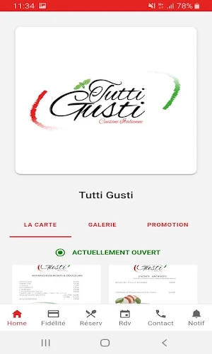 Tutti Gusti Screenshot 0