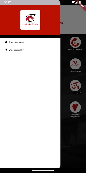 SUNY Cortland Campus Rec Screenshot 1