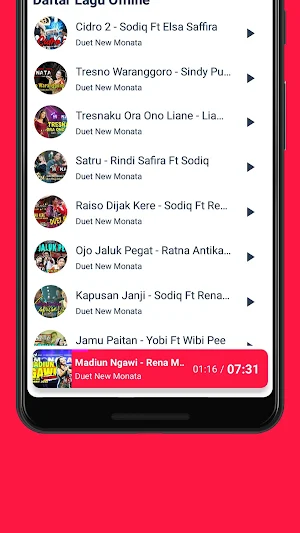 Mp3 Duet New Monata Offline Screenshot 3
