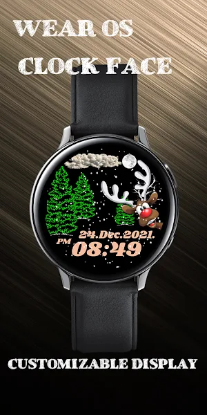 Winter and deer Rose gold Screenshot 3