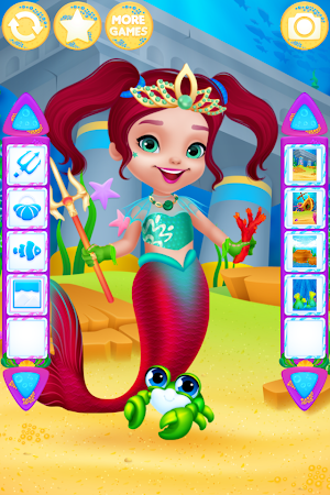 Cute Mermaid Dress Up Screenshot 2