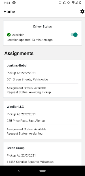 Payeload Driver Screenshot 1