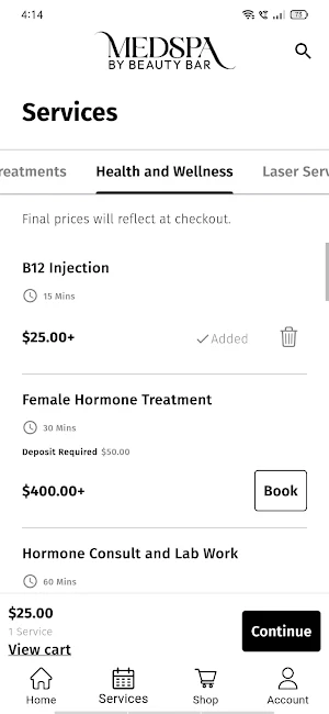 MedSpa by Beauty Bar Screenshot 1
