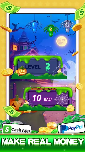 Halloween Tile Match Cash Screenshot 1