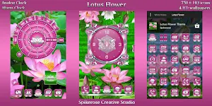 Lotus Flower theme Screenshot 1