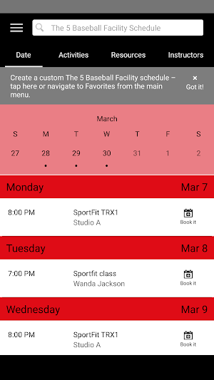 The 5 Baseball Facility Screenshot 2