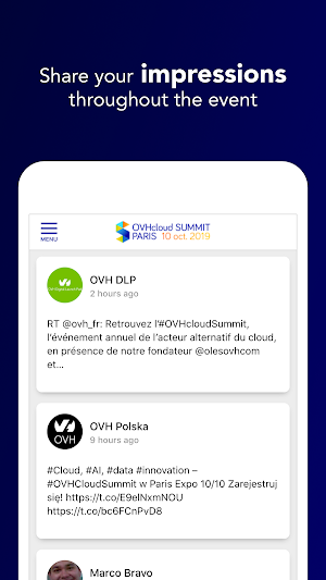 OVHcloud Summit 2019 Screenshot 2
