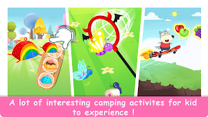Wolfoo Happy Fall Camping Screenshot 1