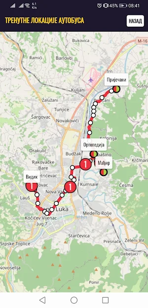 SatBUS Banja Luka Screenshot 2