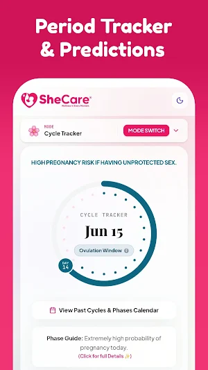 SheCare - Period Tracker Screenshot 0
