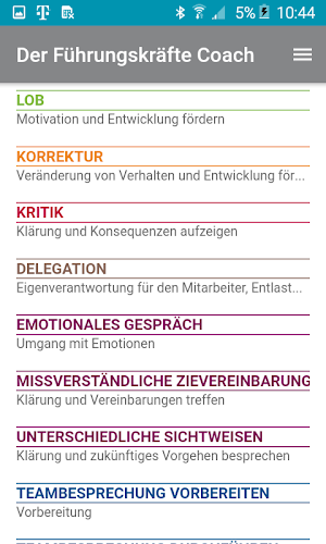 Der Führungskräfte Coach Screenshot 1