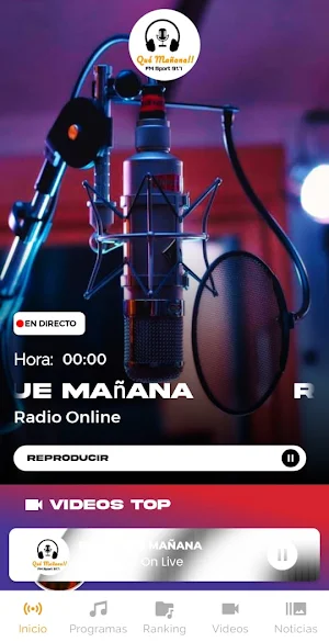 Que Mañana Radio Screenshot 1