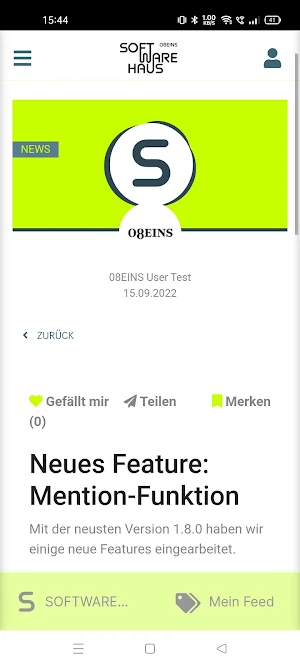 Softwarehaus Social Screenshot 3