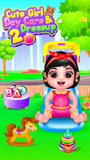 Cute Girl Daycare & Dress up 2 Screenshot 0